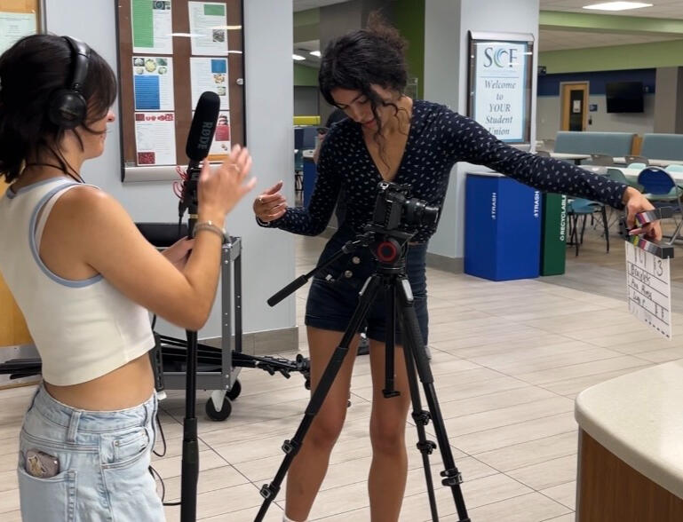 Behind the Scenes Shot